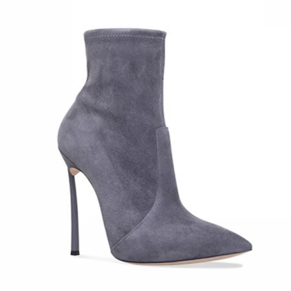 Gray Bootie